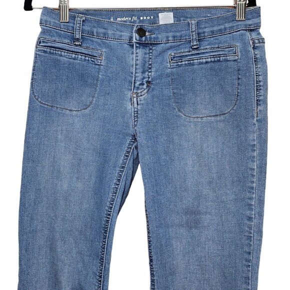 N62 Womens Modern Fit Bootcut Jeans Size 4 Blue Denim - Picture 3 of 9